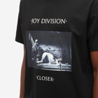 Neuw Denim Men's Joy Division Closer Band T-Shirt in Jet Black