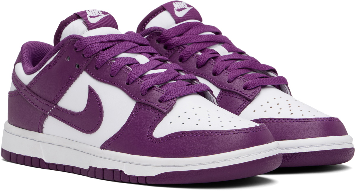 最終値下げNike Dunk sb Low Purple/White Size 9.5M - Nike Dunk Low Championship Court Purple White
