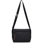 Burberry Black Coated Canvas Horseferry Print Bag