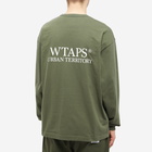 WTAPS Men's Long Sleeve League T-Shirt in Olive Drab