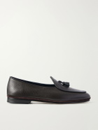 Rubinacci - Marfy Tasseled Full-Grain Leather Loafers - Brown