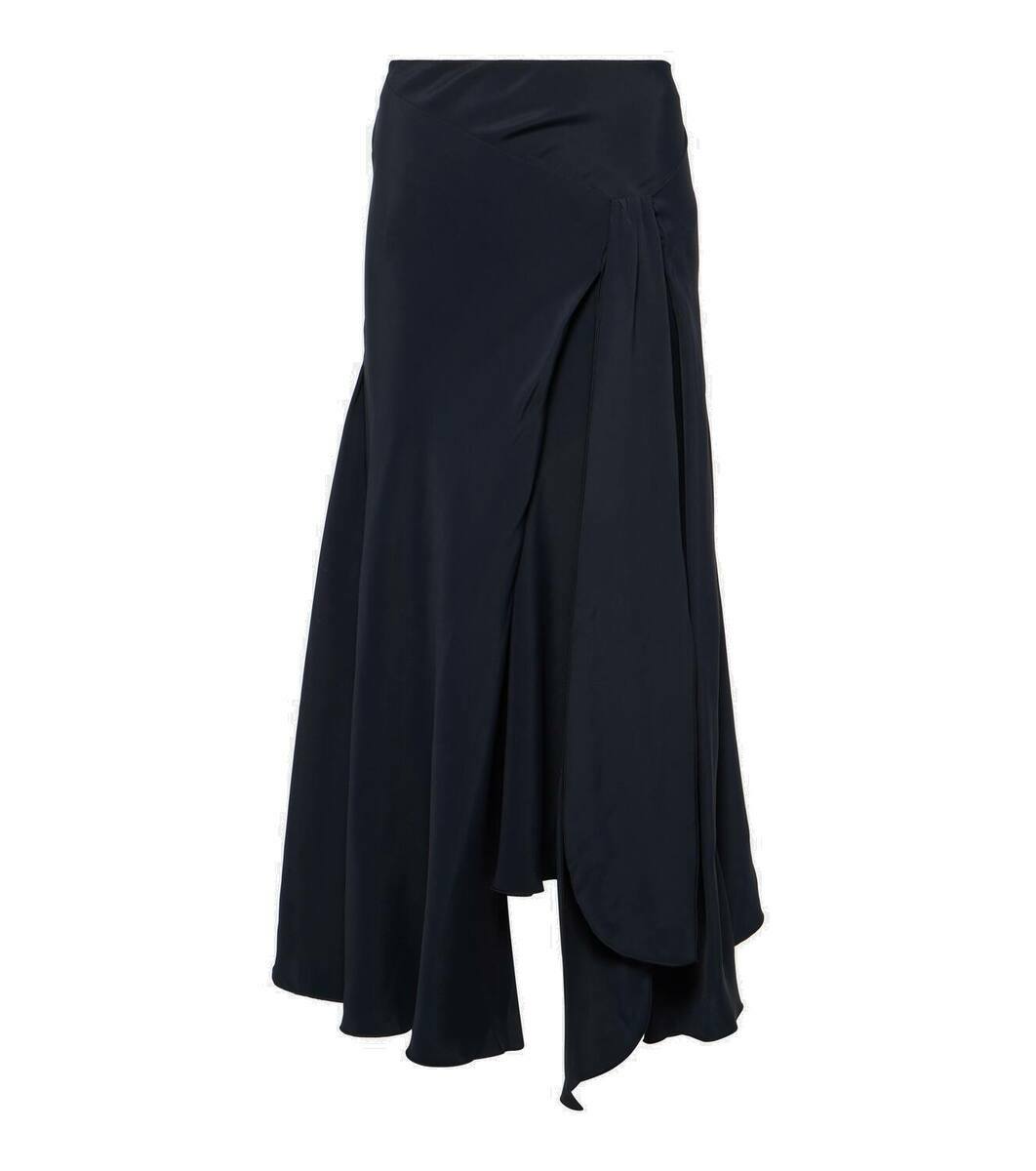 【関税込み】VICTORIA BECKHAM Kick Detail' skirt Kick Detail Skirt In Macadamia – Victoria Beckham UK