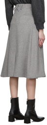 Oct31 Grey Wool Skirt