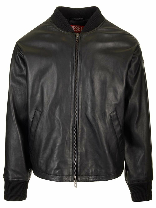 Photo: Diesel Waxed Leather Jacket