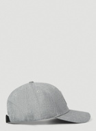 Embroidered-Logo Cap in Grey