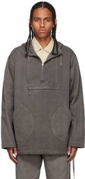 Taiga Takahashi Grey Anorak Jacket