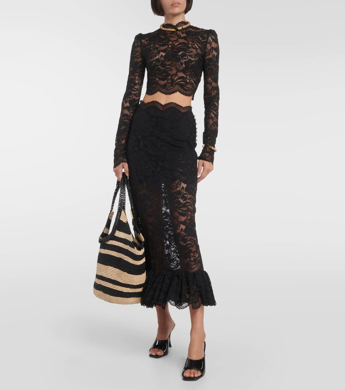 スカート Rabanne SS24 MIDI SKIRT (21PIJU195PS0133_P040) 17822959_38677869_600.jpg