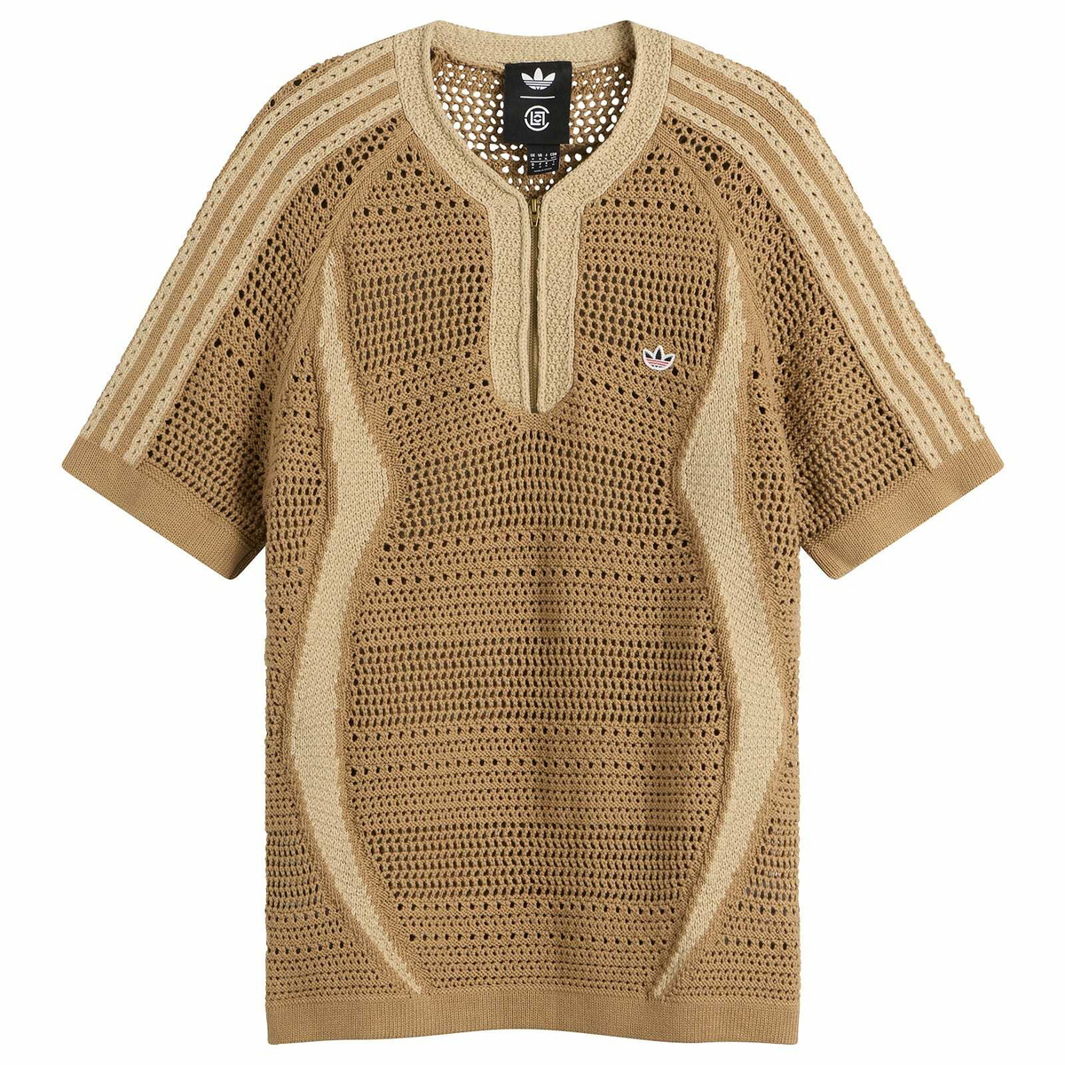 Adidas Men's Clot Knit Jersey By Edison Chen in Cardboard