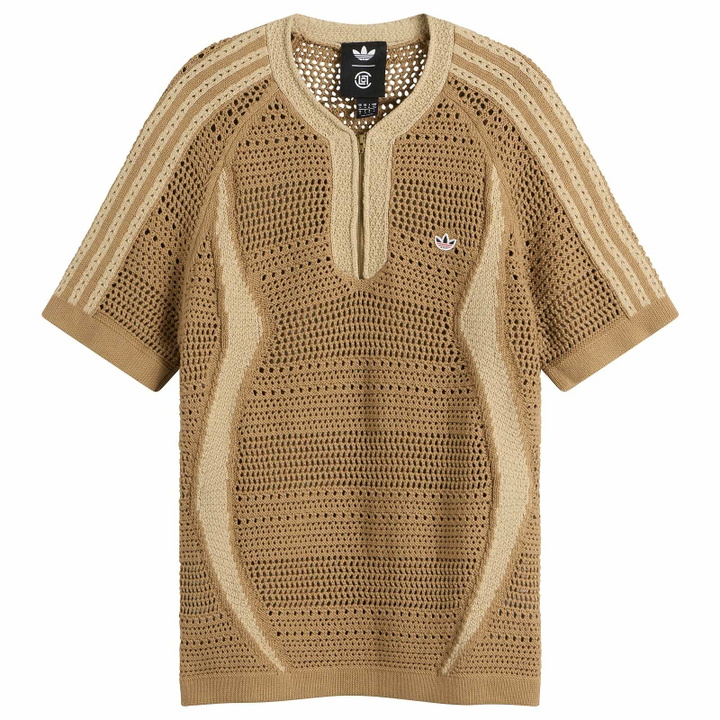 Photo: Adidas Men's Clot Knit Jersey By Edison Chen in Cardboard