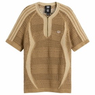Adidas Men's Clot Knit Jersey By Edison Chen in Cardboard