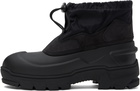 ROA Black Low Top Rubber Boots