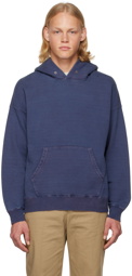 visvim Navy Jumbo SB Hoodie