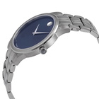 Movado Quartz Blue Dial Mens Watch 0607534