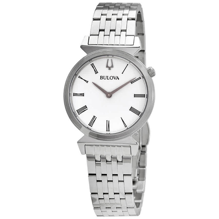 Photo: Bulova Regatta Quartz White Dial Ladies Watch 96L275