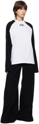 VTMNTS Black Barcode Long Sleeve T-Shirt