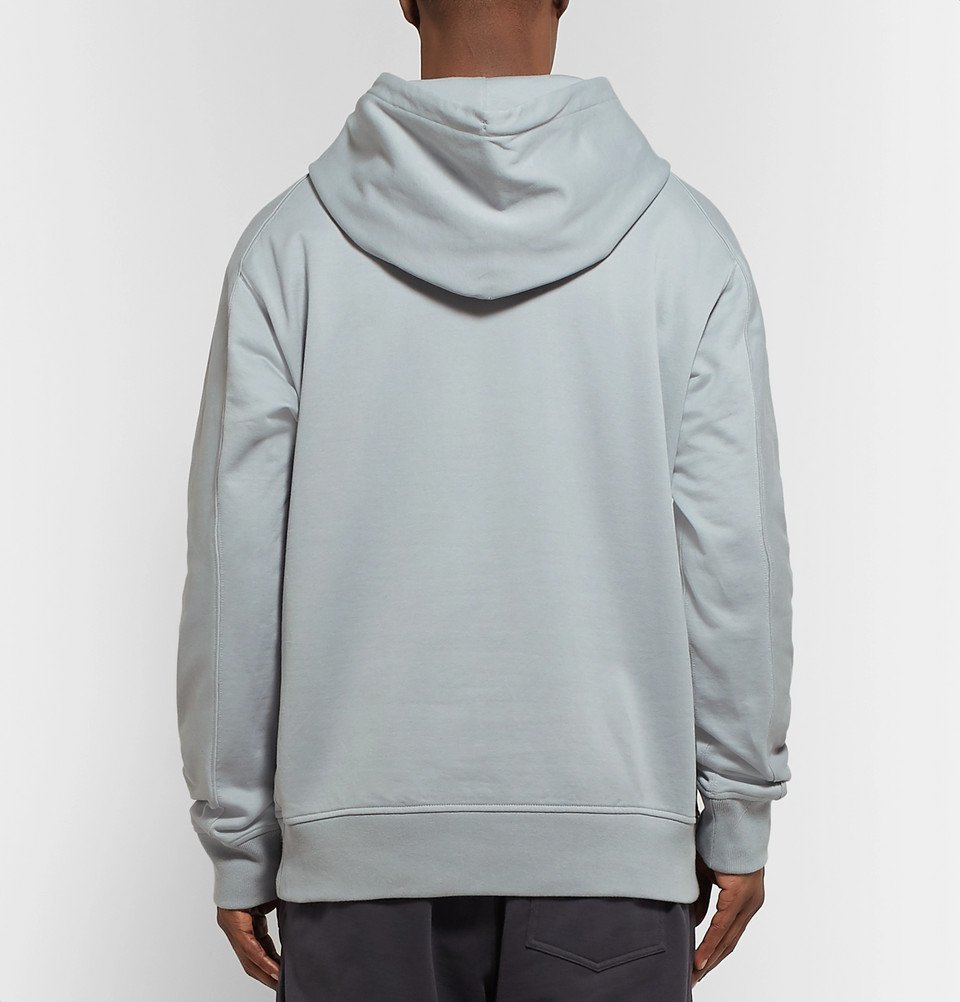 Y3 Loopback CottonJersey Hoodie Men Sky blue Y3