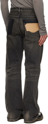 Maison MIHARA YASUHIRO Black Flared Jeans