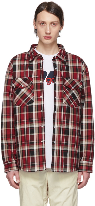 Photo: Noon Goons Red & White Plaid LBC Shirt