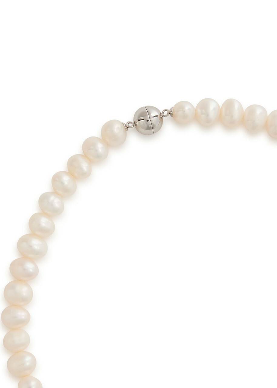 Tory Burch Kira Pearl Necklace - One Size