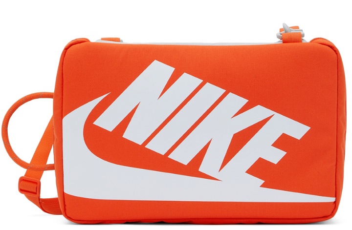 Photo: Nike Orange & Grey Shoe Box Bag