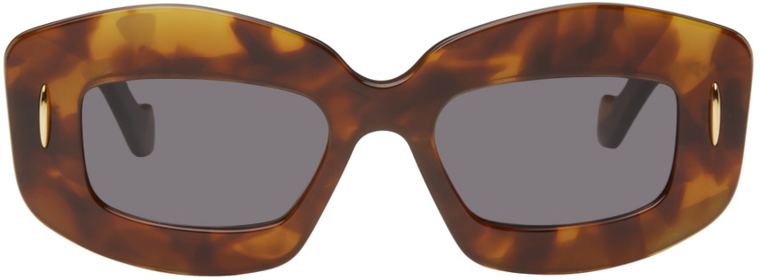 LOEWE Tortoiseshell Screen Sunglasses Loewe