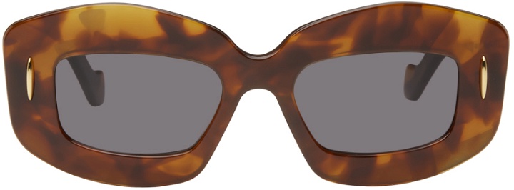 Photo: LOEWE Tortoiseshell Screen Sunglasses