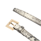 Anine Bing Women's Nicola Belt in White/Black