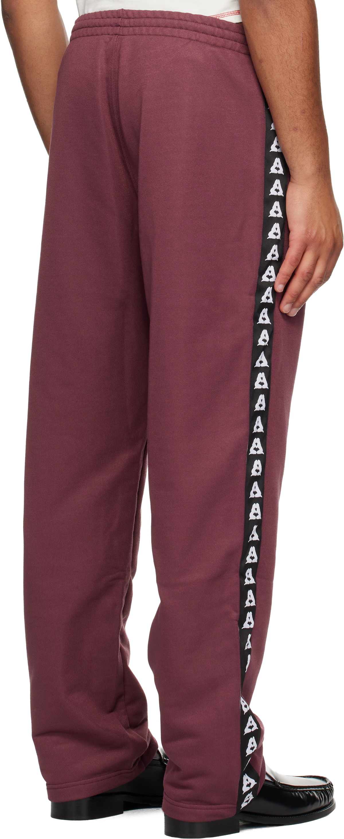 Carne Bollente Burgundy Make You Wet Sweatpants