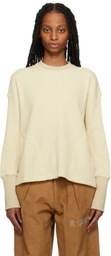 Nicholas Daley Off-White Crewneck Long Sleeve T-Shirt