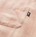 Stüssy - Checked Cotton-Flannel Shirt - Pink