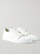 GIVENCHY - Urban Street Smooth and Croc-Effect Leather Slip-On Sneakers - White