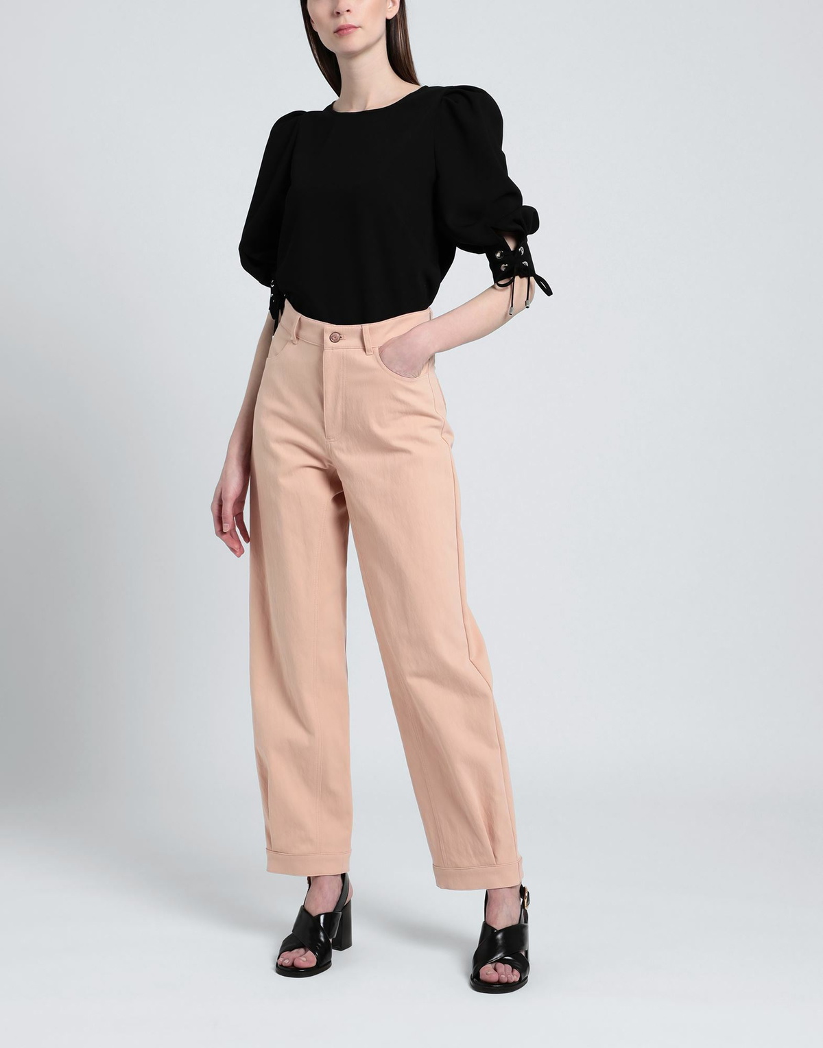 See By Chloé Womens Pants Blush