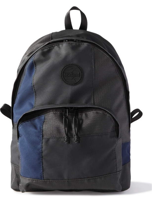 Photo: Sealand Gear - Archie Colour-Block Canvas and Ripstop Backpack