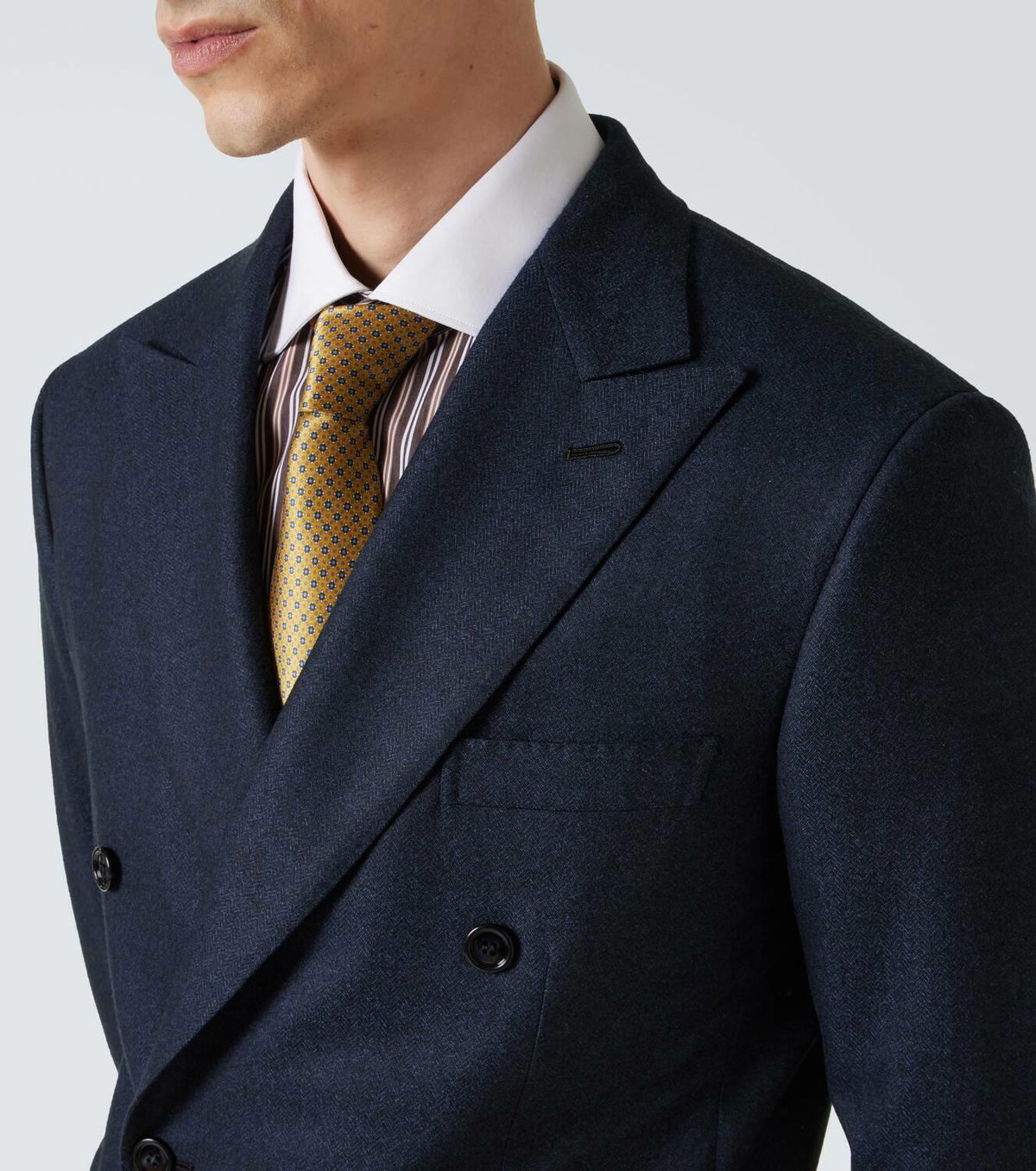 Brioni Printed silk tie