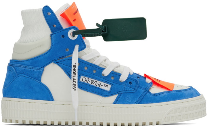 Photo: Off-White Off-White & Blue Off-Court 3.0 Sneakers