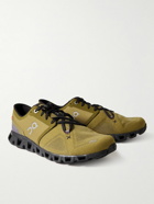 ON - Cloud X3 Rubber-Trimmed Mesh Running Sneakers - Brown