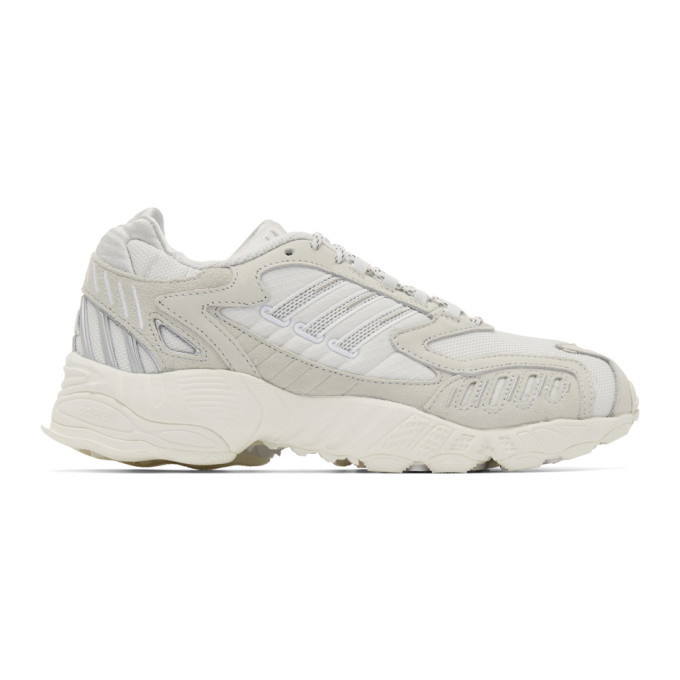 Photo: adidas Originals White Torsion TRDC Sneakers