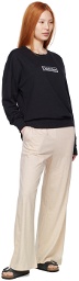 Calvin Klein Underwear Black Cotton Sweatshirt