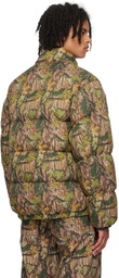 Gramicci Brown Quilted Down jacket