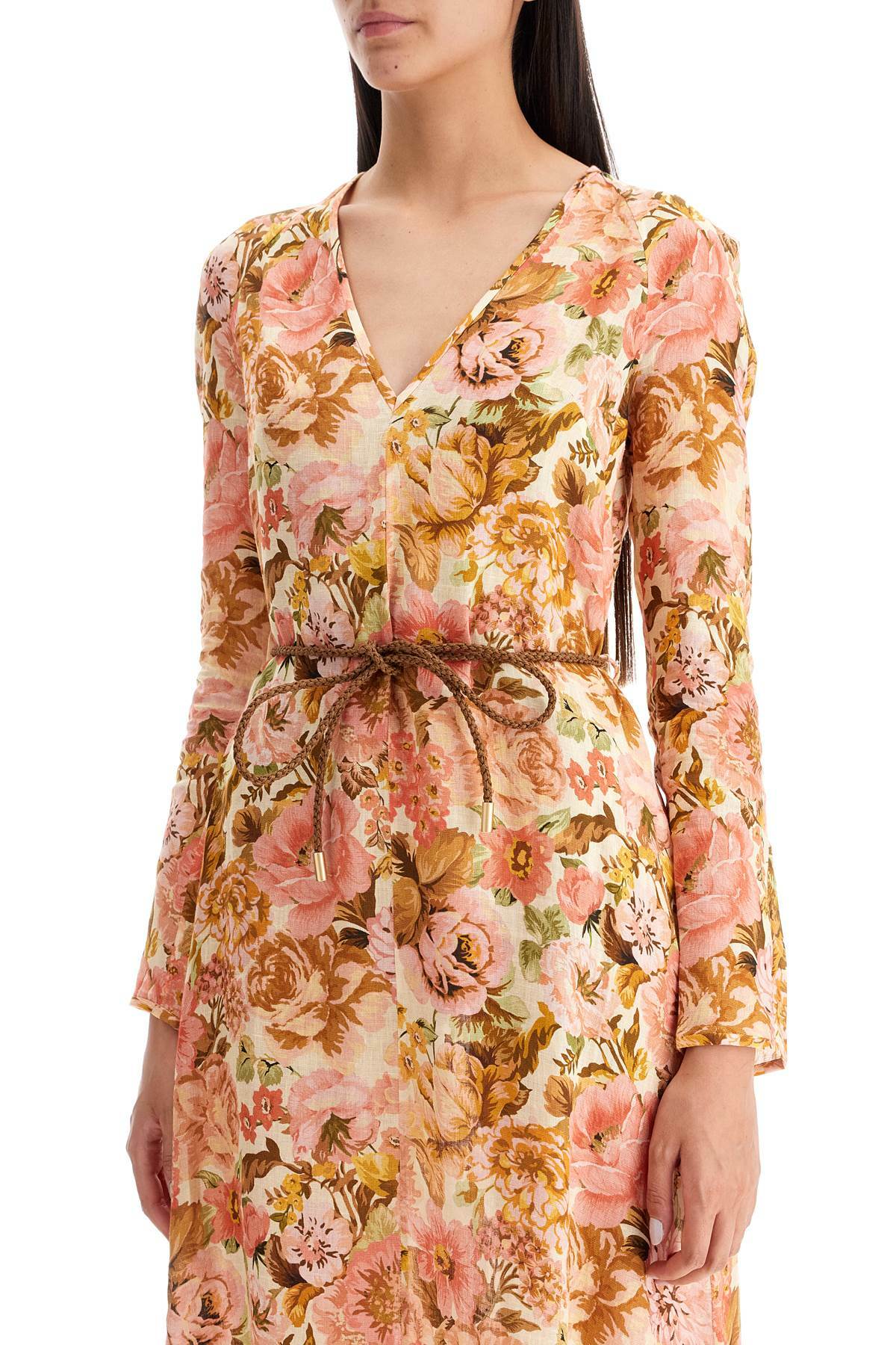 zimmermann golden plunge maxi dress Zimmermann Golden Plunge Maxi Dress