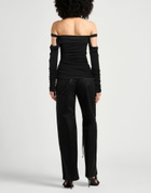 The Attico Womens Top in Black