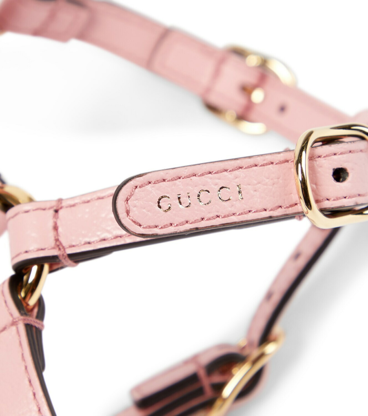 Gucci - XS faux leather dog harness Gucci