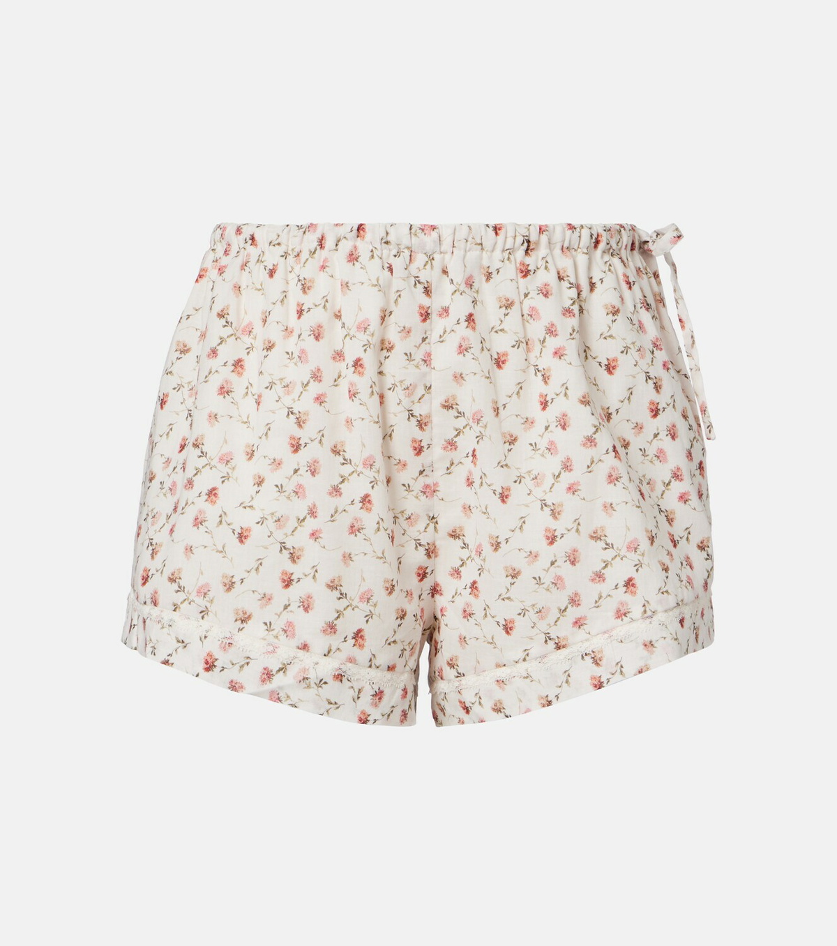 Posse Charlotte floral cotton shorts