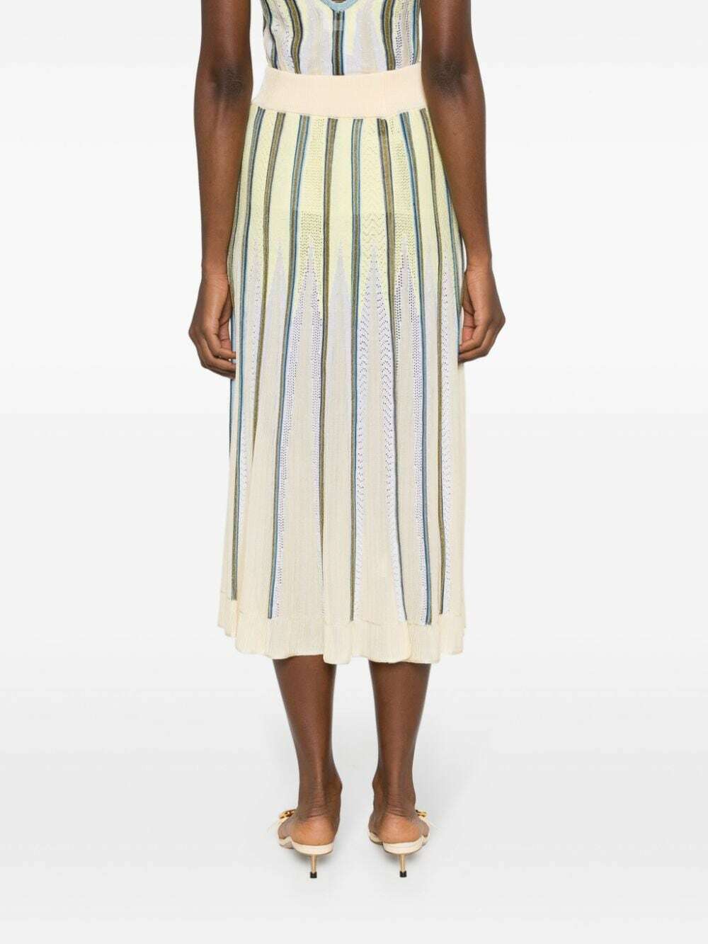 Forte_Forte Beige Cotton Long Skirt