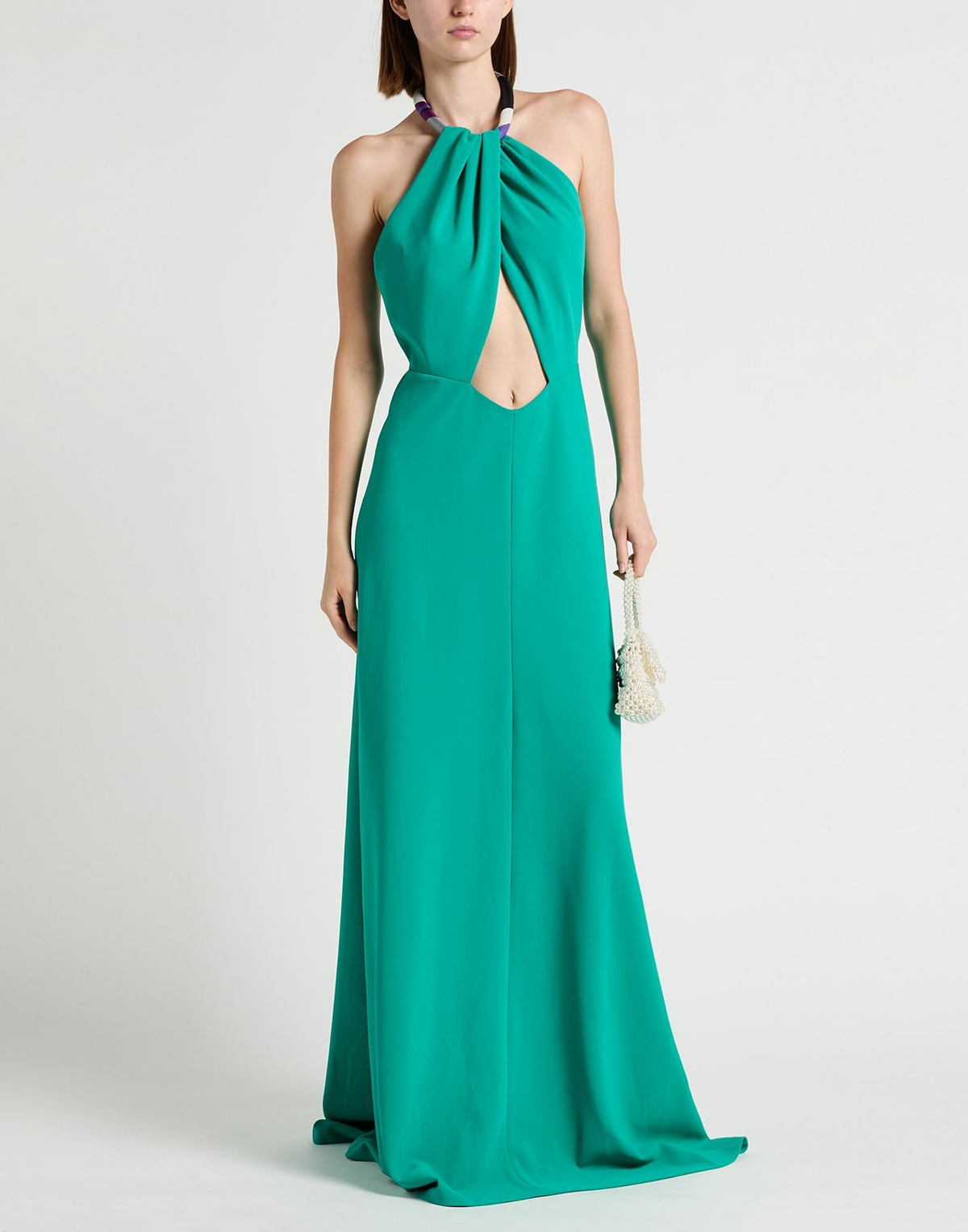 Pucci Womens Maxi dress Emerald in Green