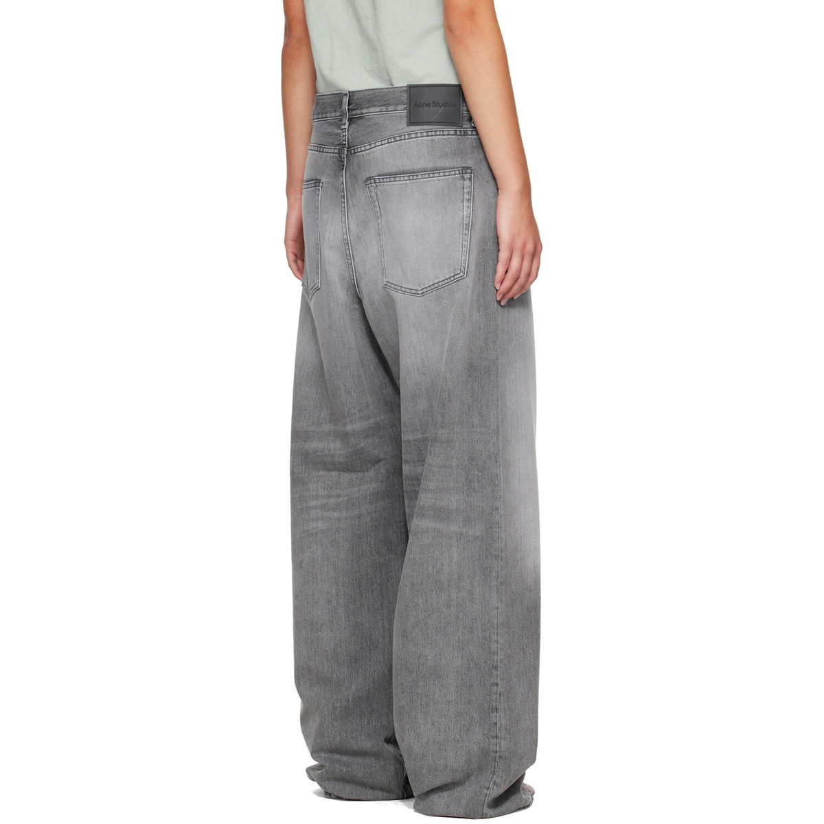 Acne Studios Gray 1981 Loose Fit Jeans
