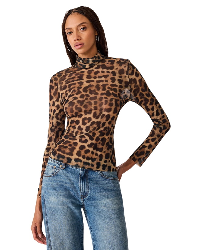 Photo: Steve Madden Teaghan Top in Animal Print