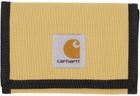Carhartt Work In Progress Yellow Alec Wallet