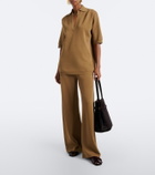 Max Mara Knitted wide-leg pants