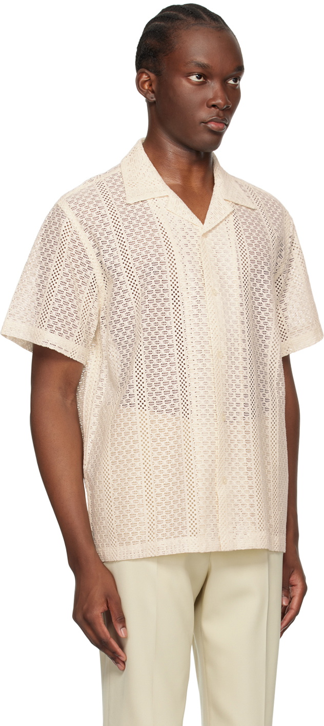 Saturdays NYC Off-White Canty Shirt Saturdays NYC